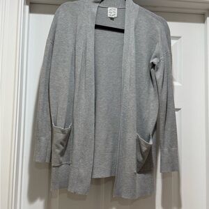 Hippie Rose Light Gray Women's Cardigan